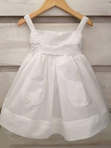1924- Broderie Lace Baptism / Christening Dress