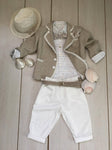 1961- Totally Summer Sand Baptism / Christening Outfit