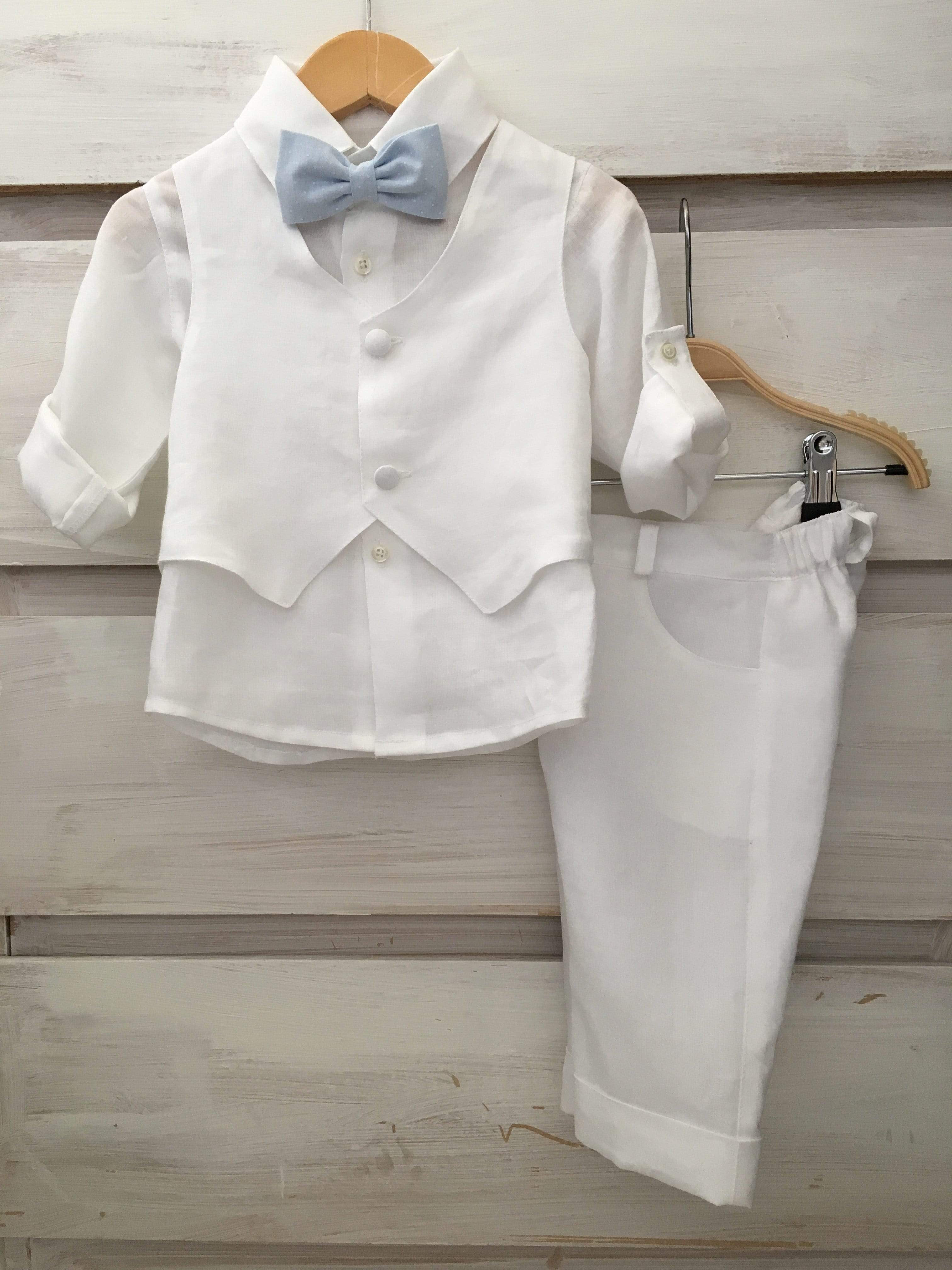 1967- All White Affair Baptism / Christening Outfit