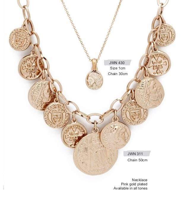 "Artemis Collection" Gold Plated Necklace