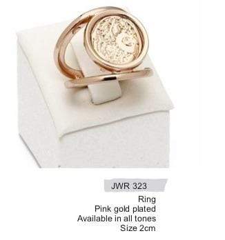 "Artemis Collection" Gold Plated Ring