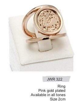 "Artemis Collection" Gold Plated Sizeable Ring