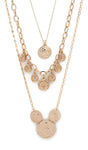 "Artemis Collection"  Gold Plated Coin Necklace