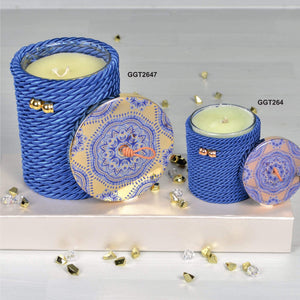 Blue Luxe Candles