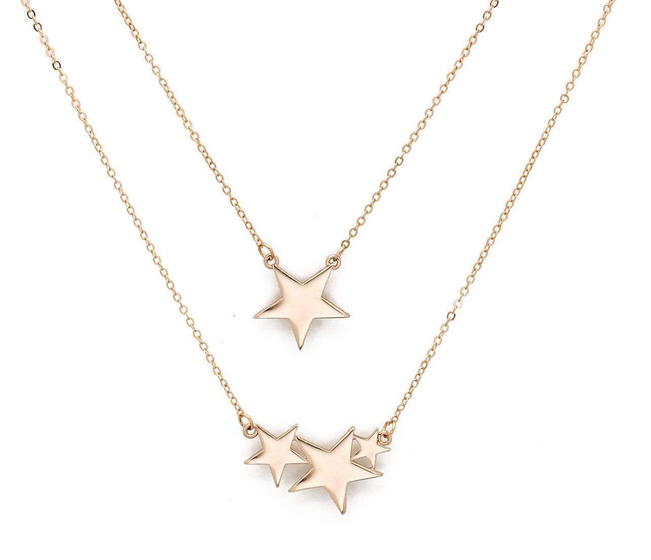 "Symbols Collection" Pink Star Necklace