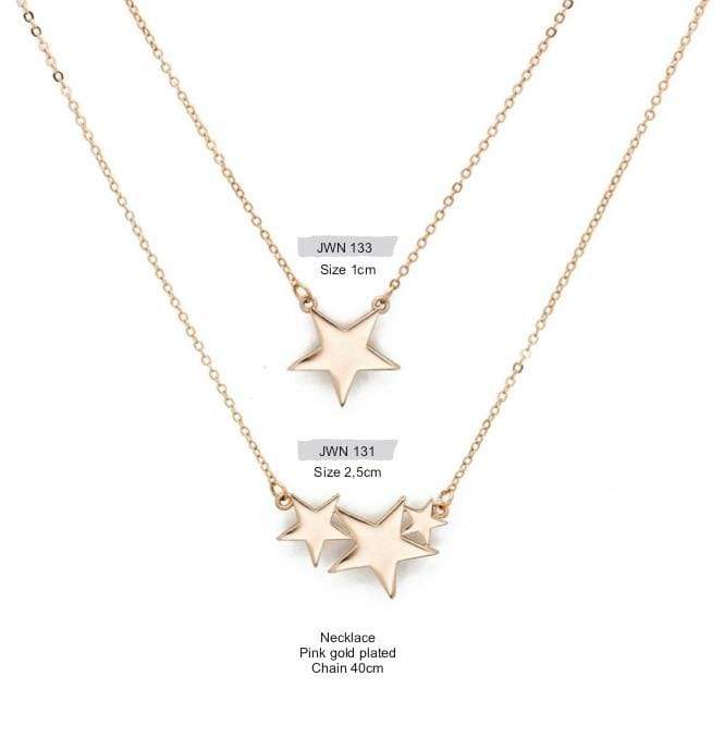 "Symbols Collection" Pink Star Necklace